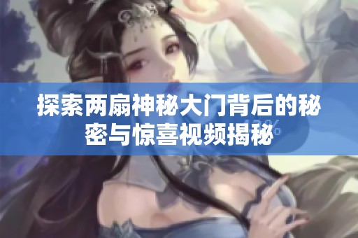 探索两扇神秘大门背后的秘密与惊喜视频揭秘