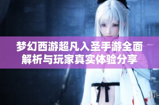 梦幻西游超凡入圣手游全面解析与玩家真实体验分享