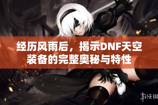 经历风雨后，揭示DNF天空装备的完整奥秘与特性