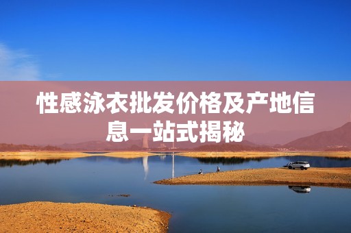性感泳衣批发价格及产地信息一站式揭秘