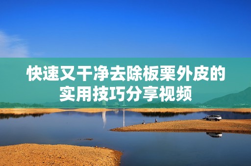 快速又干净去除板栗外皮的实用技巧分享视频