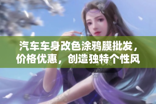 汽车车身改色涂鸦膜批发，价格优惠，创造独特个性风格