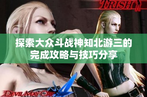 探索大众斗战神知北游三的完成攻略与技巧分享