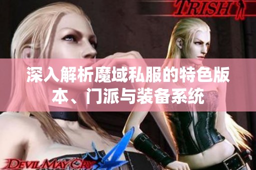 深入解析魔域私服的特色版本、门派与装备系统