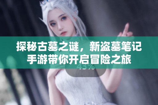 探秘古墓之谜，新盗墓笔记手游带你开启冒险之旅
