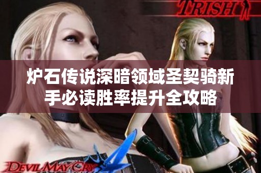 炉石传说深暗领域圣契骑新手必读胜率提升全攻略