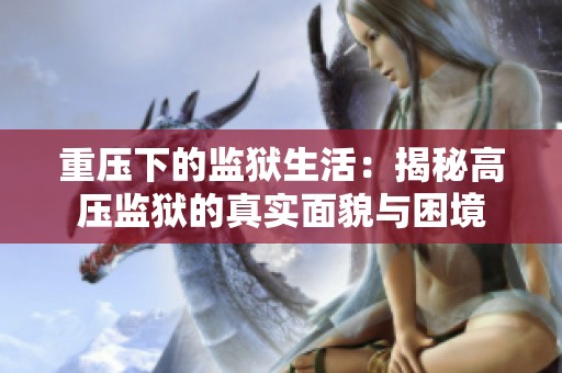 重压下的监狱生活：揭秘高压监狱的真实面貌与困境