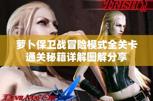 萝卜保卫战冒险模式全关卡通关秘籍详解图解分享