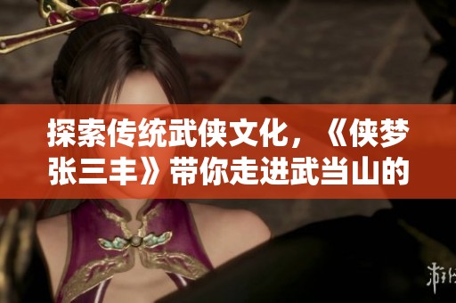 探索传统武侠文化，《侠梦张三丰》带你走进武当山的传奇故事