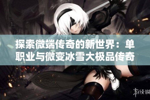 探索微端传奇的新世界：单职业与微变冰雪大极品传奇的全面体验