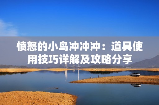 愤怒的小鸟冲冲冲：道具使用技巧详解及攻略分享