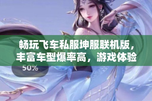 畅玩飞车私服坤服联机版，丰富车型爆率高，游戏体验稳定不断