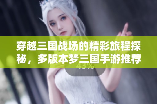 穿越三国战场的精彩旅程探秘，多版本梦三国手游推荐